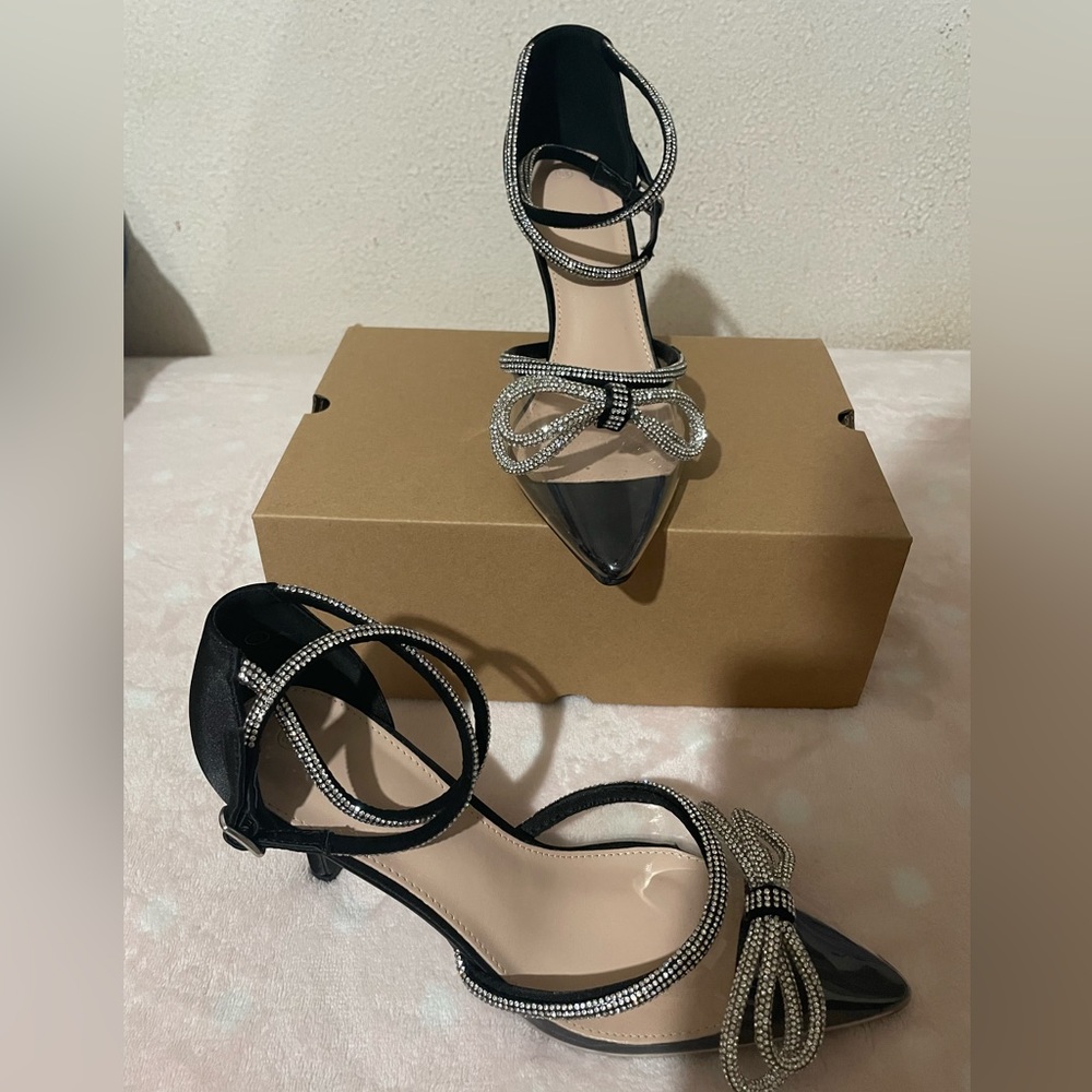 Women’s clear heels